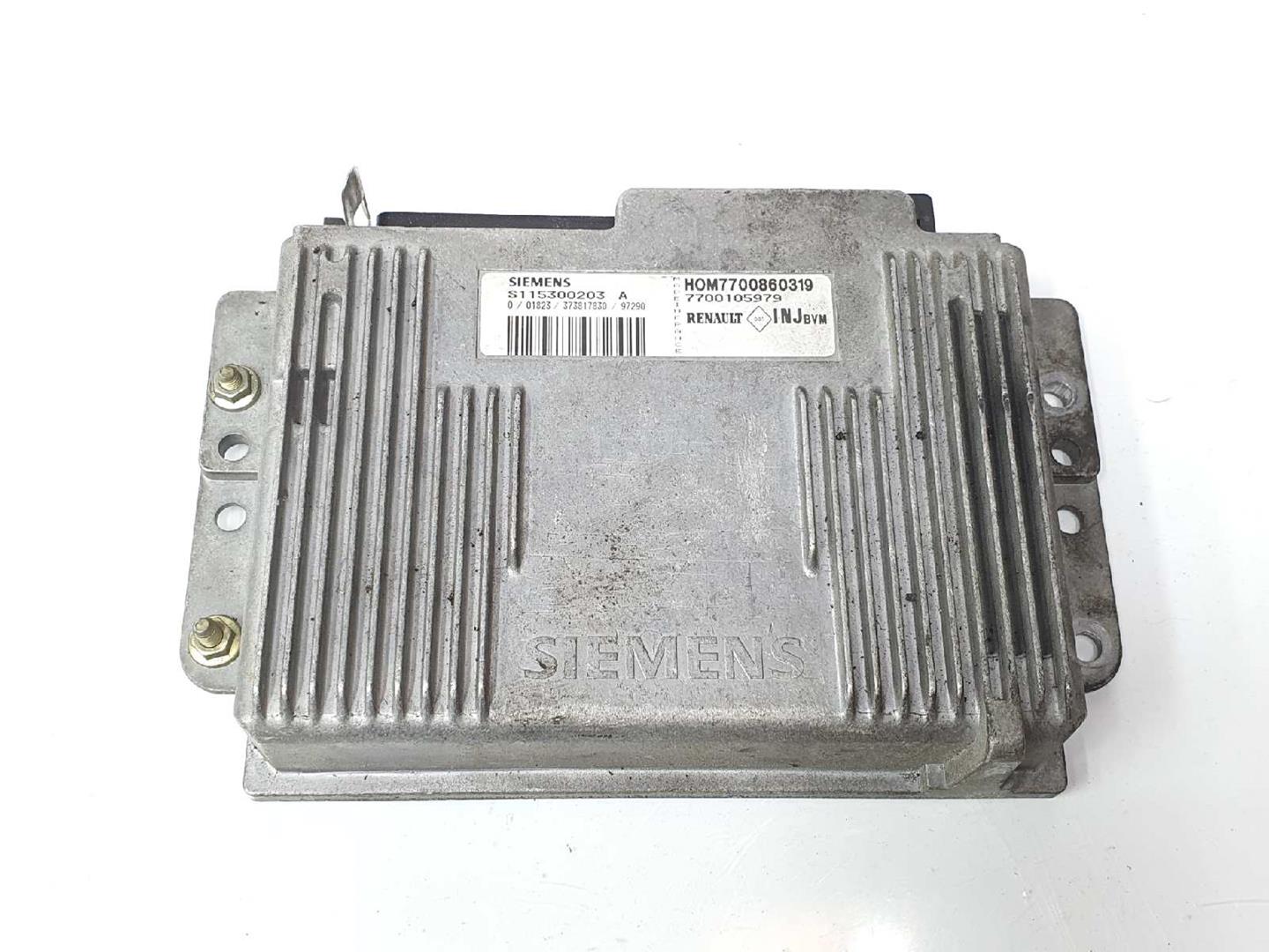 RENAULT Megane 1 generation (1995-2003) Блок управления двигателем 7700860319, 7700860319, 2222DL 24098822