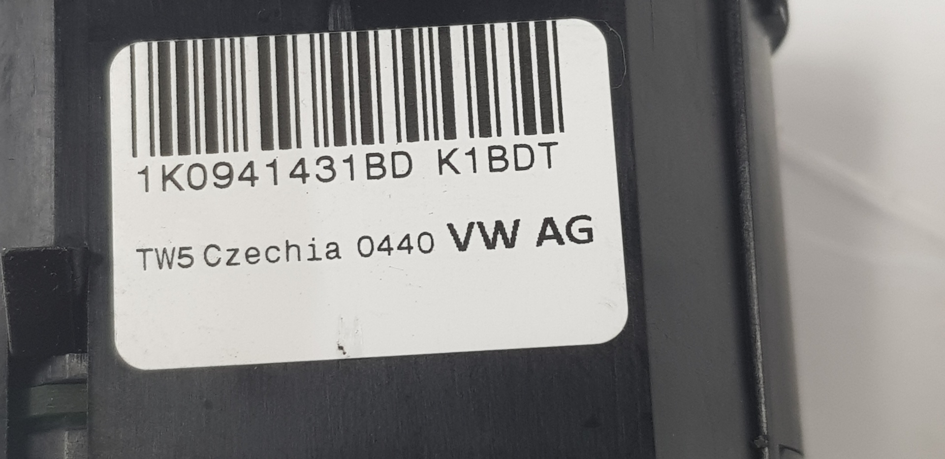 VOLKSWAGEN Caddy 4 generation (2015-2020) Headlight Switch Control Unit 1K0941431BD, 3C8941431C 24145422