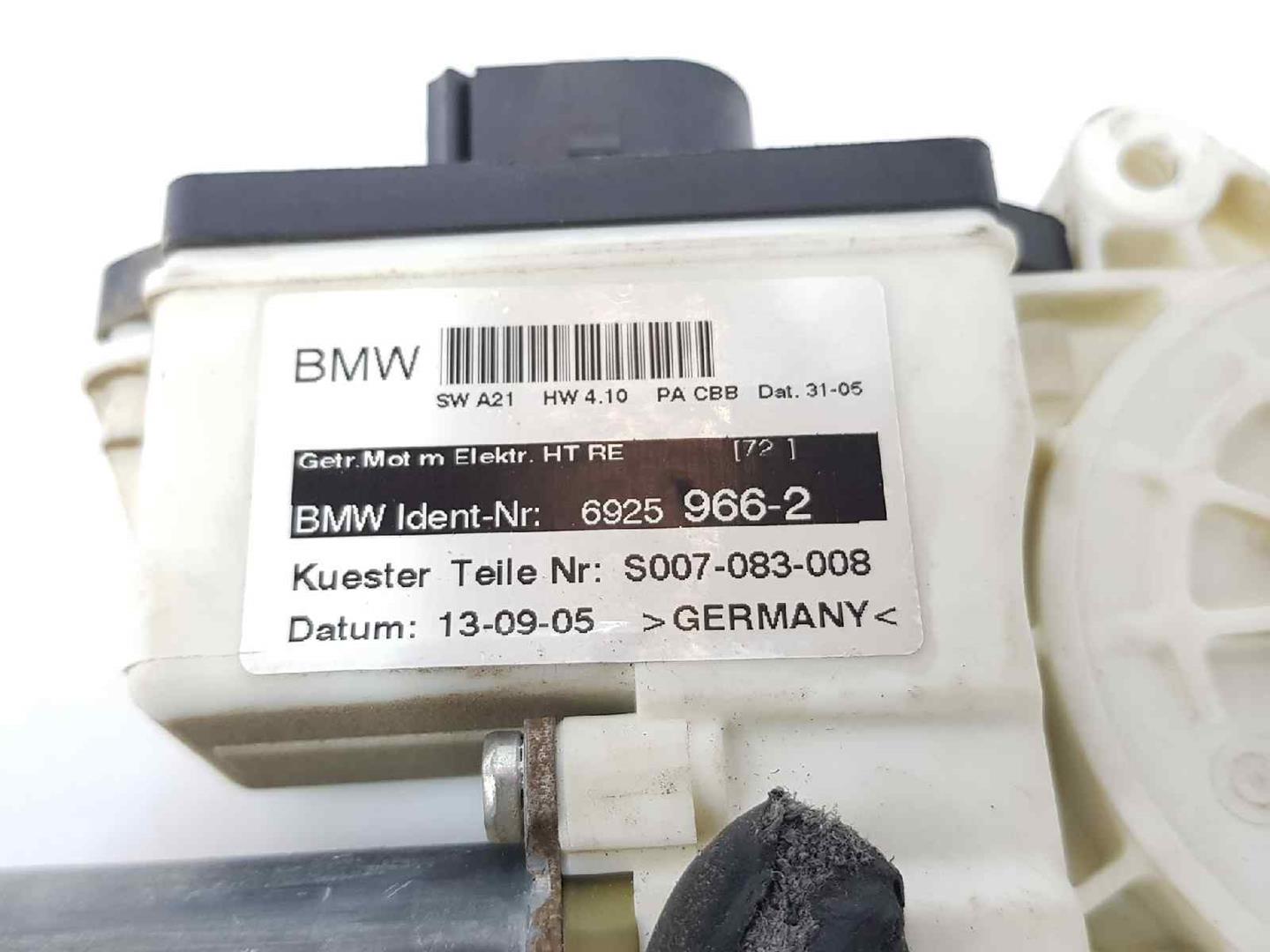 BMW X3 E83 (2003-2010) Galinių dešinių durų stiklo pakelėjo varikliukas 6925966, 67626925966 19656532