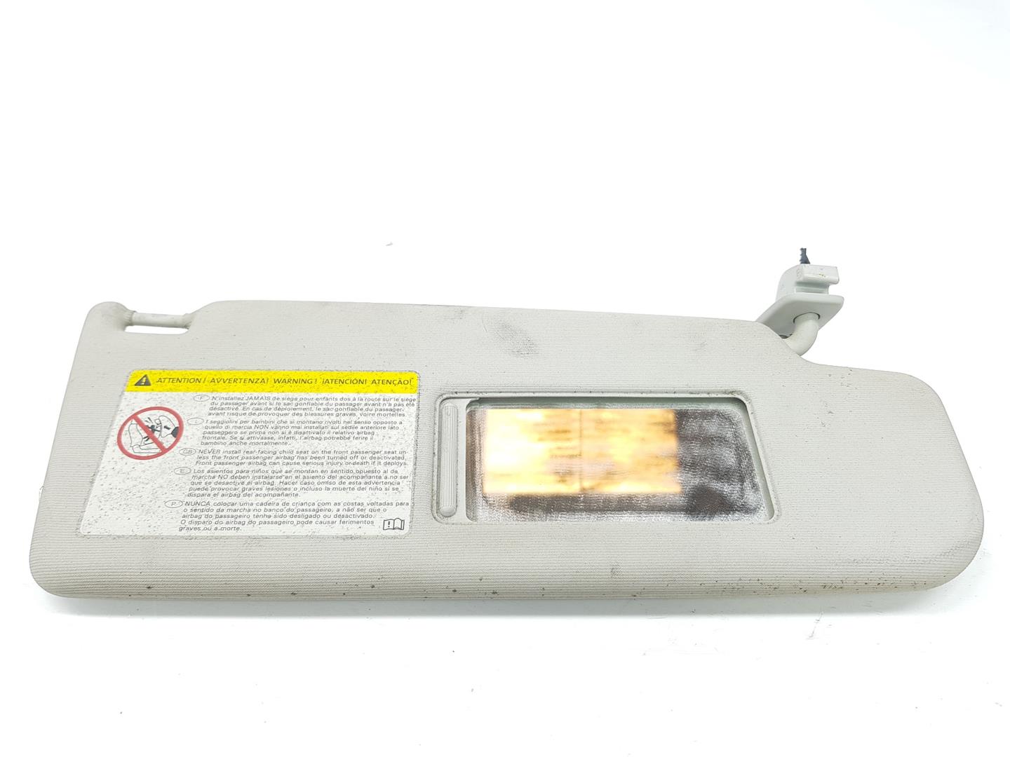 VOLKSWAGEN Passat B6 (2005-2010) Right Side Sun Visor 3C0857552N, 3C0857552N 21432249