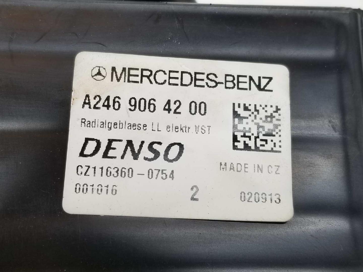 MERCEDES-BENZ B-Class W246 (2011-2020) Нагревательный вентиляторный моторчик салона A2469064200, 2469064200 19726223