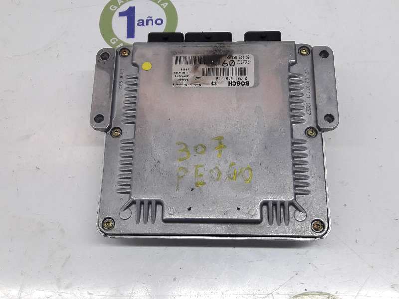 PEUGEOT 307 1 generation (2001-2008) Moottorin ohjausyksikkö ECU 9644606180 19670055