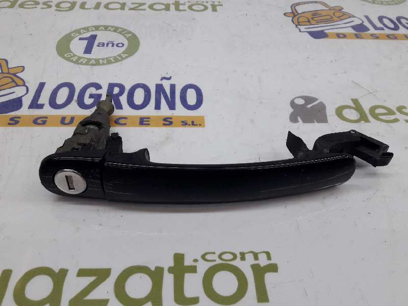 VOLKSWAGEN Golf 5 generation (2003-2009) Poignée extérieure de porte avant gauche 3B0837205G, 3B0837205G, COLORNEGRO 19578676