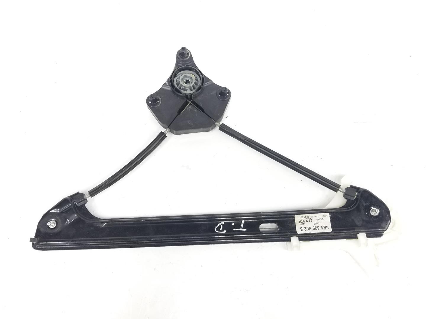 VOLKSWAGEN Golf 7 generation (2012-2024) Regulator de geam ușă dreapta spate 5G4839462B, 5G4839462B 19760402