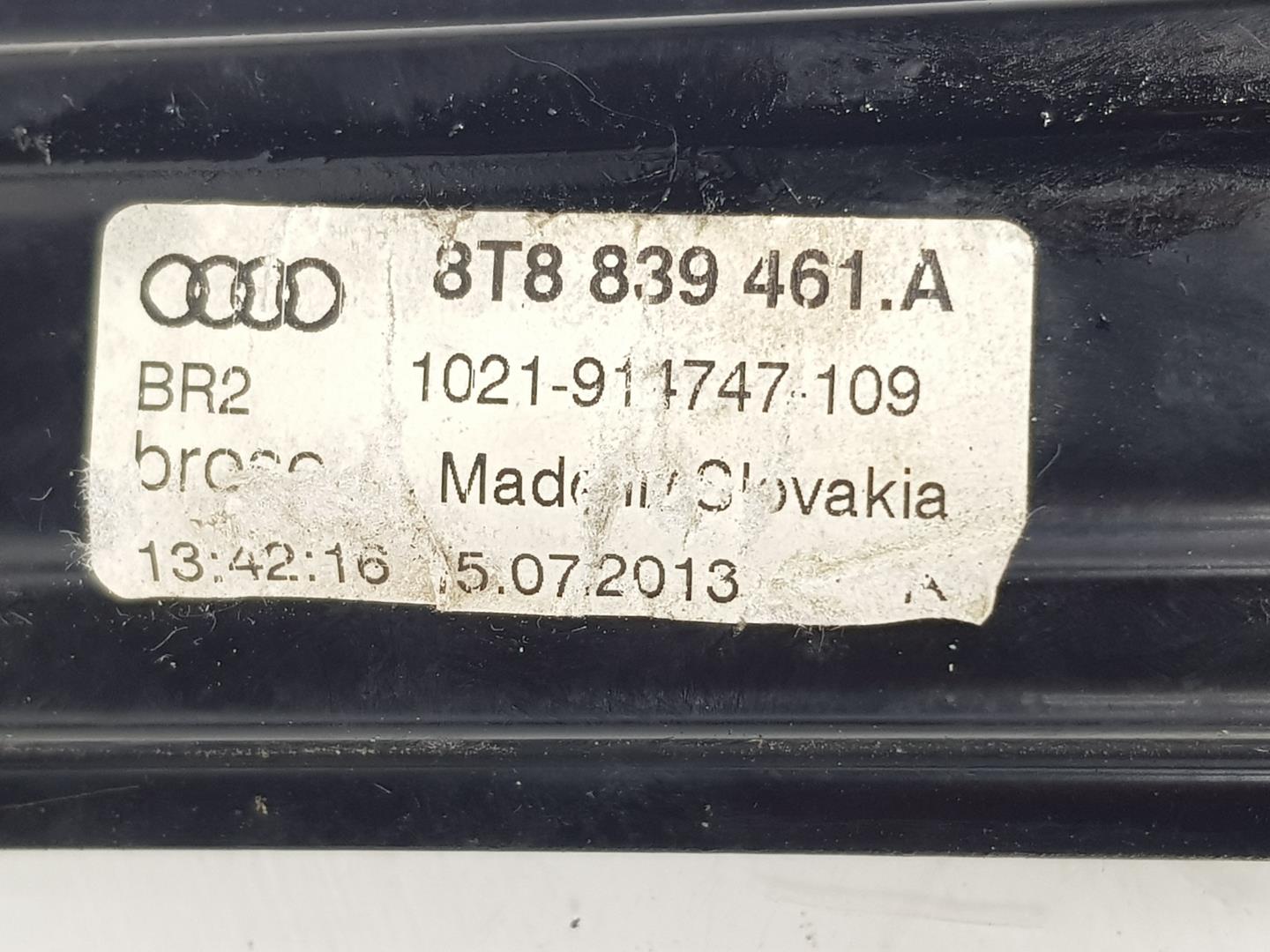 AUDI A5 Sportback 8T (2007-2016) Стеклоподъемник задней левой двери 8T8839461C, 8T8839461C 19939181