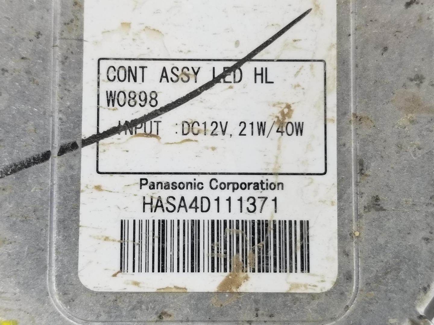 NISSAN NP300 1 generation (2008-2015) Xenon Light Control Unit HASA4D111371, MODULOLED 24124336