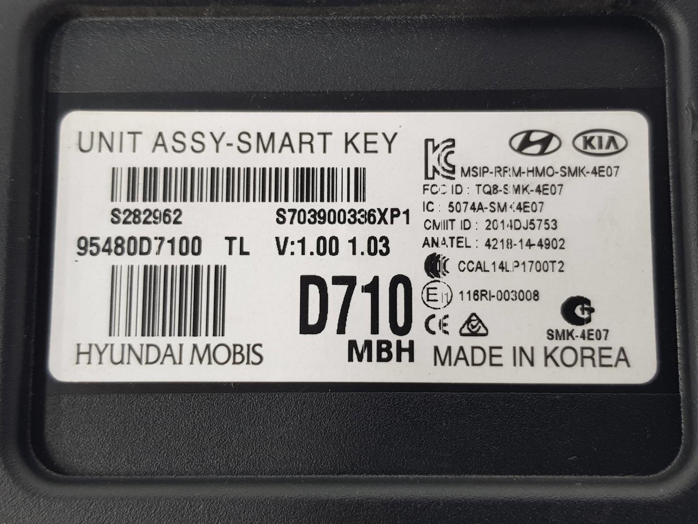 HYUNDAI Tucson 3 generation (2015-2021) Other Control Units 95480D7100, 95480D7100 19806570