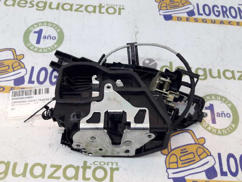 BMW X6 E71/E72 (2008-2012) Serrure de porte arrière droite 51227229460, 7229460, 5PINES 19639340