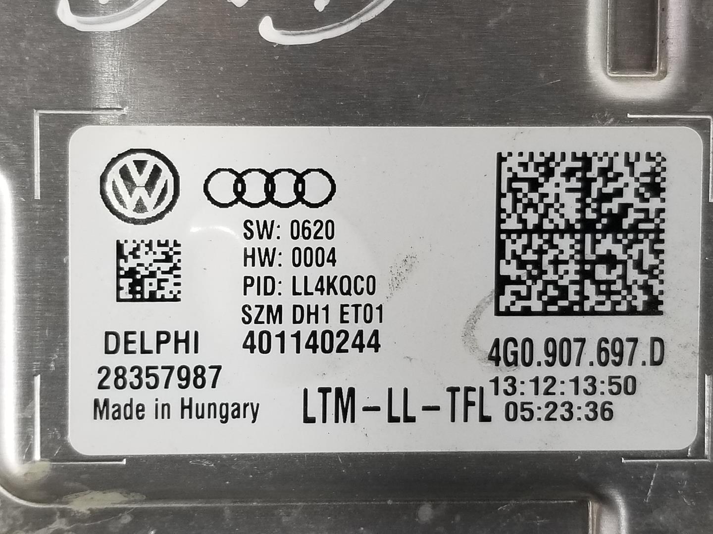 AUDI A5 8T (2007-2016) Xenon-valon ohjausyksikkö 4G0907697D,4G0907697D 19895218