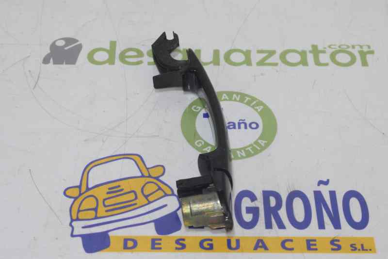 VOLKSWAGEN Golf 5 generation (2003-2009) Priekinių dešinių durų išorinė rankenėlė 3B0837205G, 3B0837205G, NEGRO 19568572