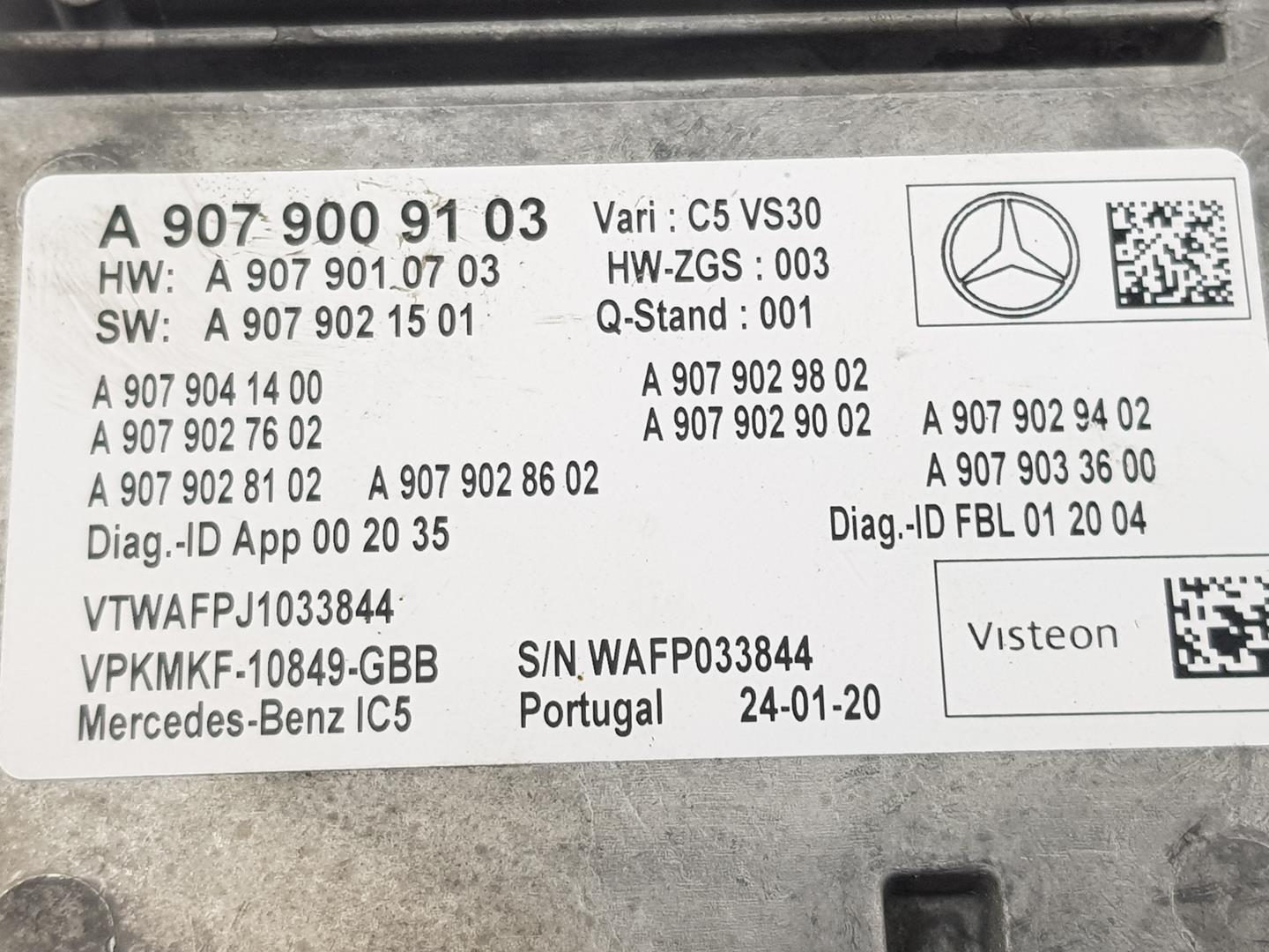 MERCEDES-BENZ Sprinter 2 generation (906) (2006-2018) Αναπαραγωγή μουσικής χωρίς GPS A9079009103,A9079021501 23777540