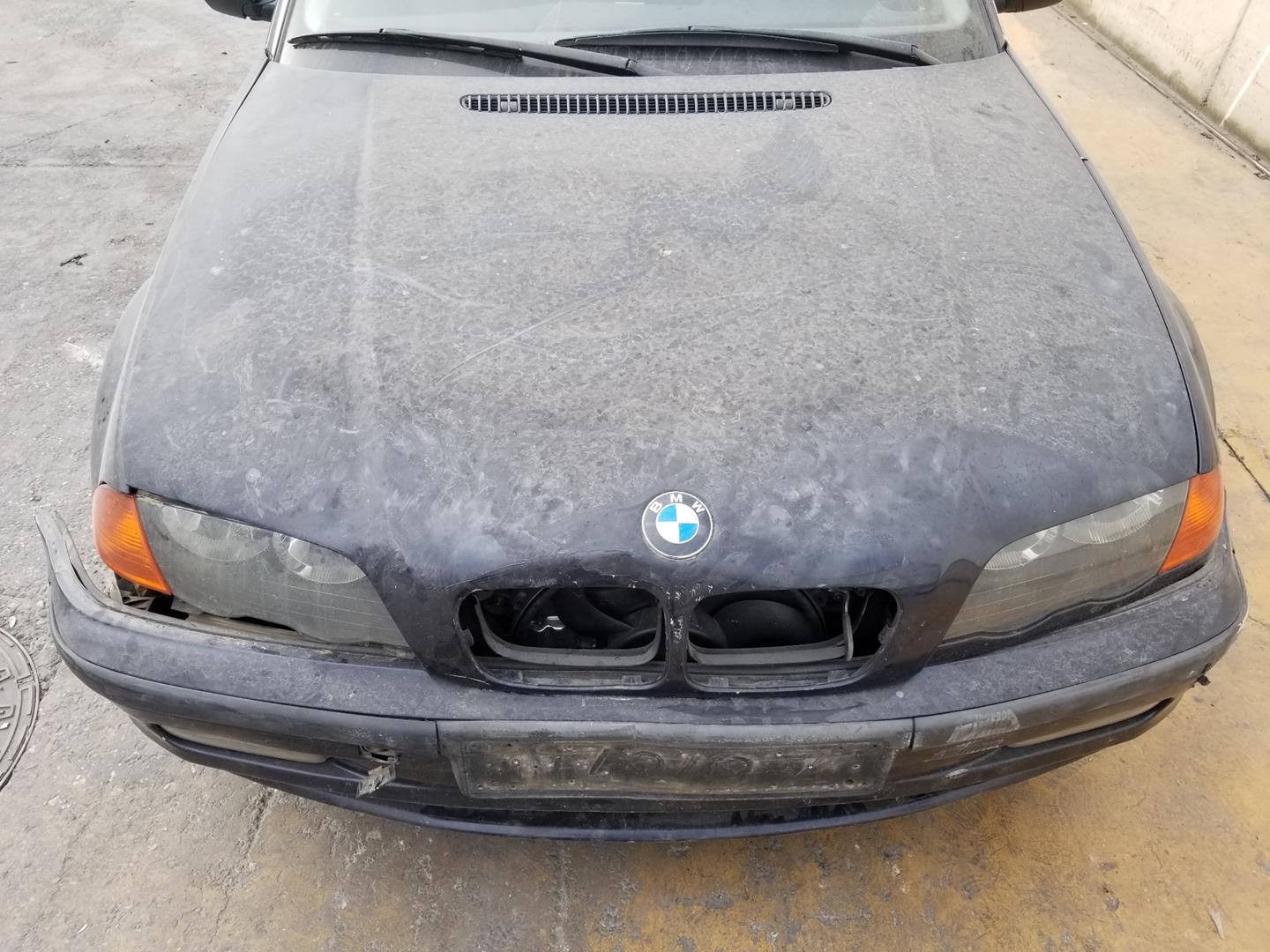 BMW 3 Series E46 (1997-2006) Крыло переднее левое 41358240405,8240405,AZULOSCURO317 19833574