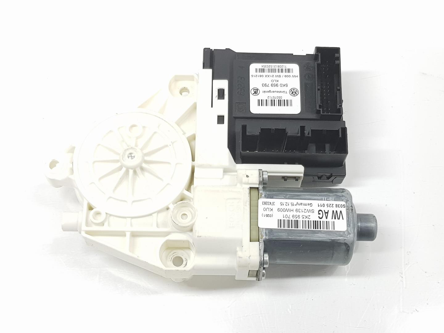 VOLKSWAGEN Caddy 4 generation (2015-2020) Front venstre dør vindusregulator motor 2K5959701, 2K5959701A 25327869