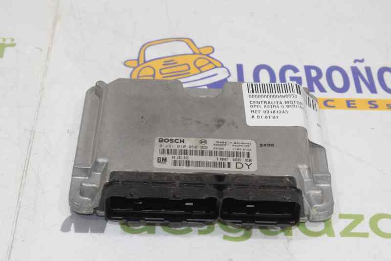 OPEL Astra H (2004-2014) Engine Control Unit ECU 09181243 19558170