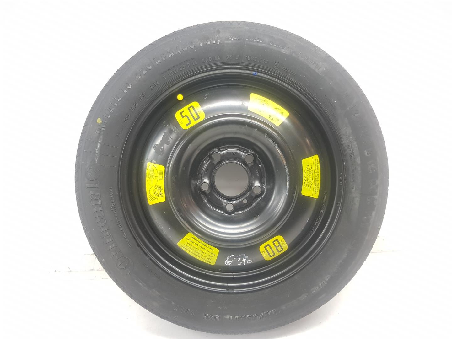 PEUGEOT 308 T9 (2013-2021) Spare Wheel 9675355980, 9675355980 24207199
