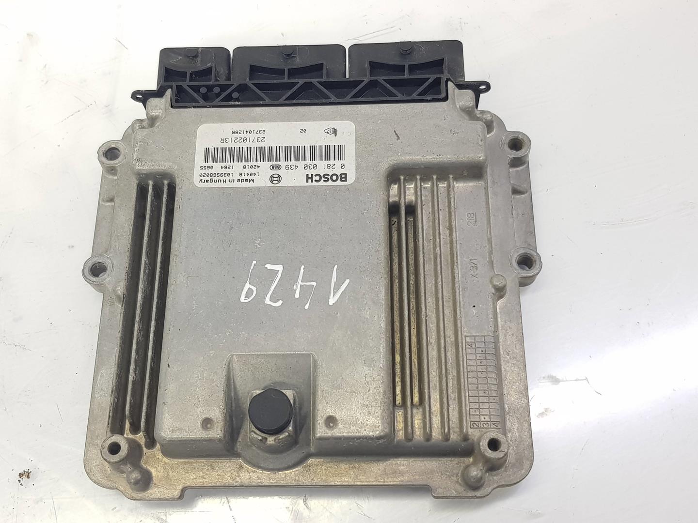 DACIA Logan 1 generation (2004-2012) Engine Control Unit ECU 237102213R,237104128R 19573773