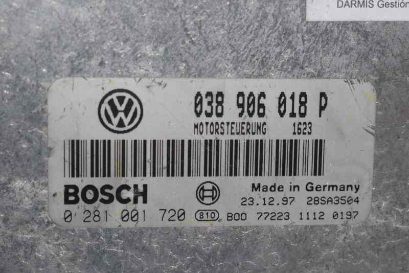 VOLKSWAGEN Passat B5 (1996-2005) Engine Control Unit ECU 038906018P,2222DL 19564586