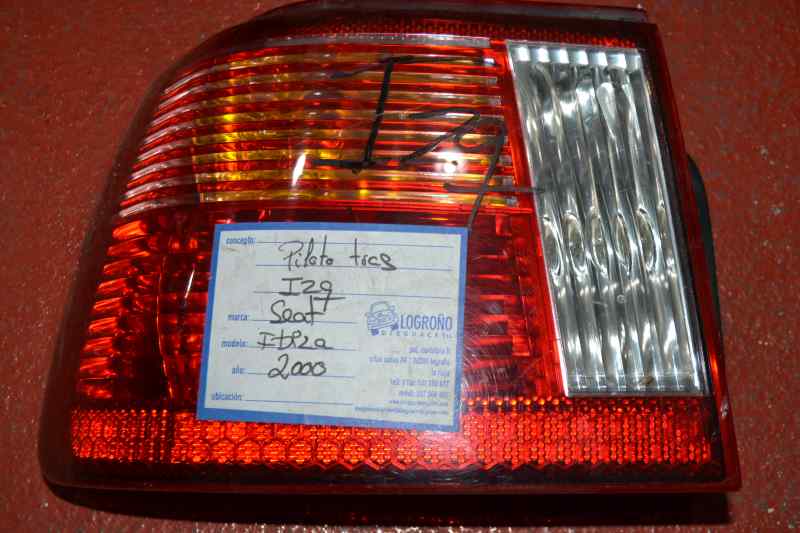 SEAT Cordoba 1 generation (1993-2003) Galinis kairys žibintas 6K6945096, 3PUERTAS 19873254