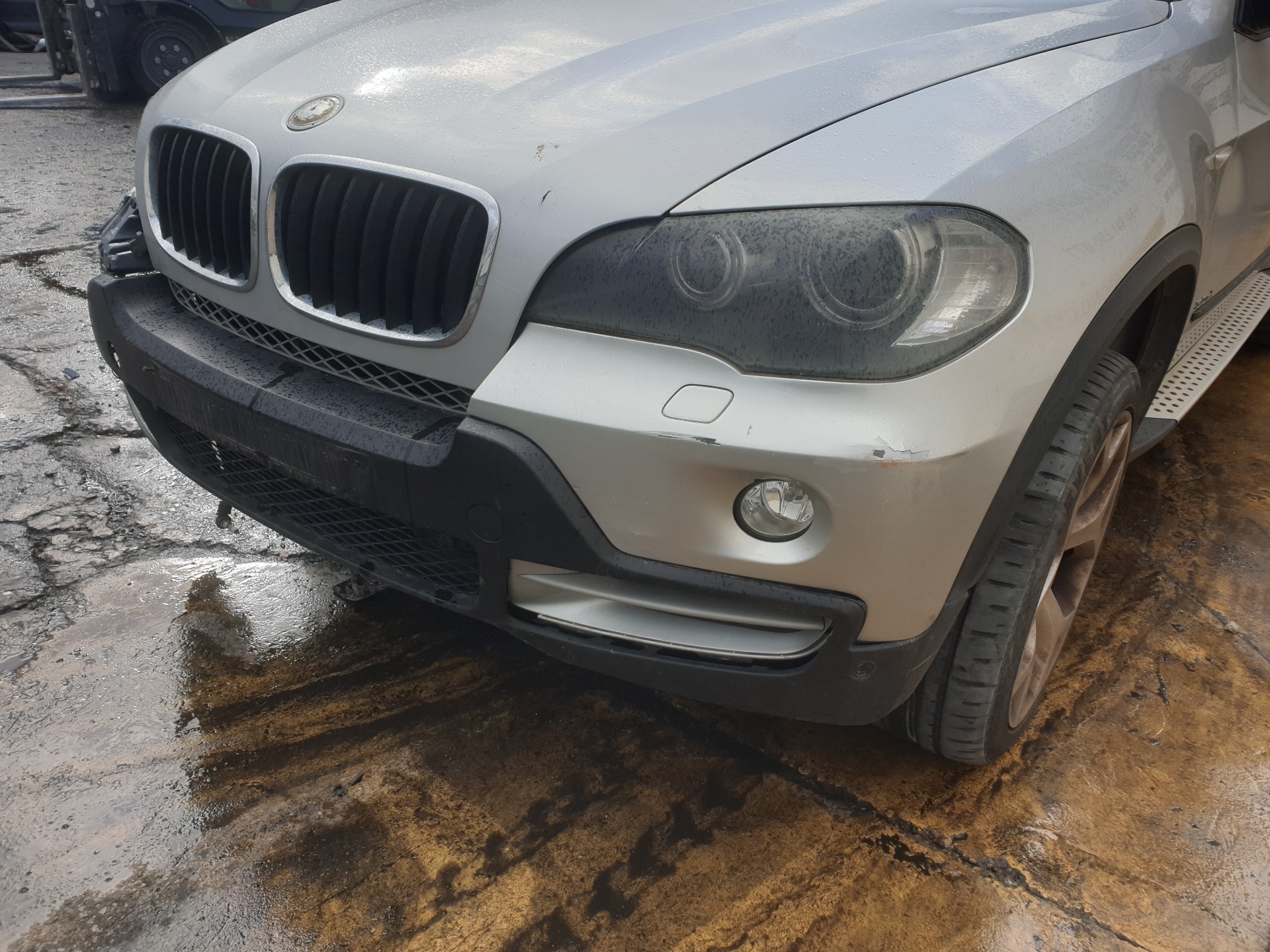 BMW X5 E70 (2006-2013) Aizmugurējo kreiso durvju loga pacēlāja motorīts 67627267691,7267691 24228751