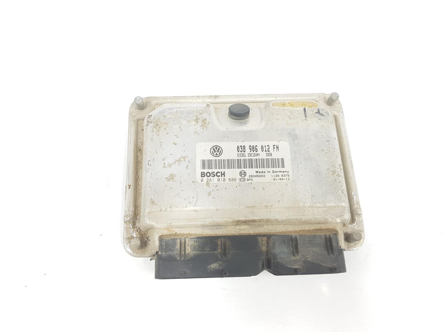 SEAT Leon 1 generation (1999-2005) Motorkontrollenhet ECU 038906012FN,038906012FN,2222DL 19929931