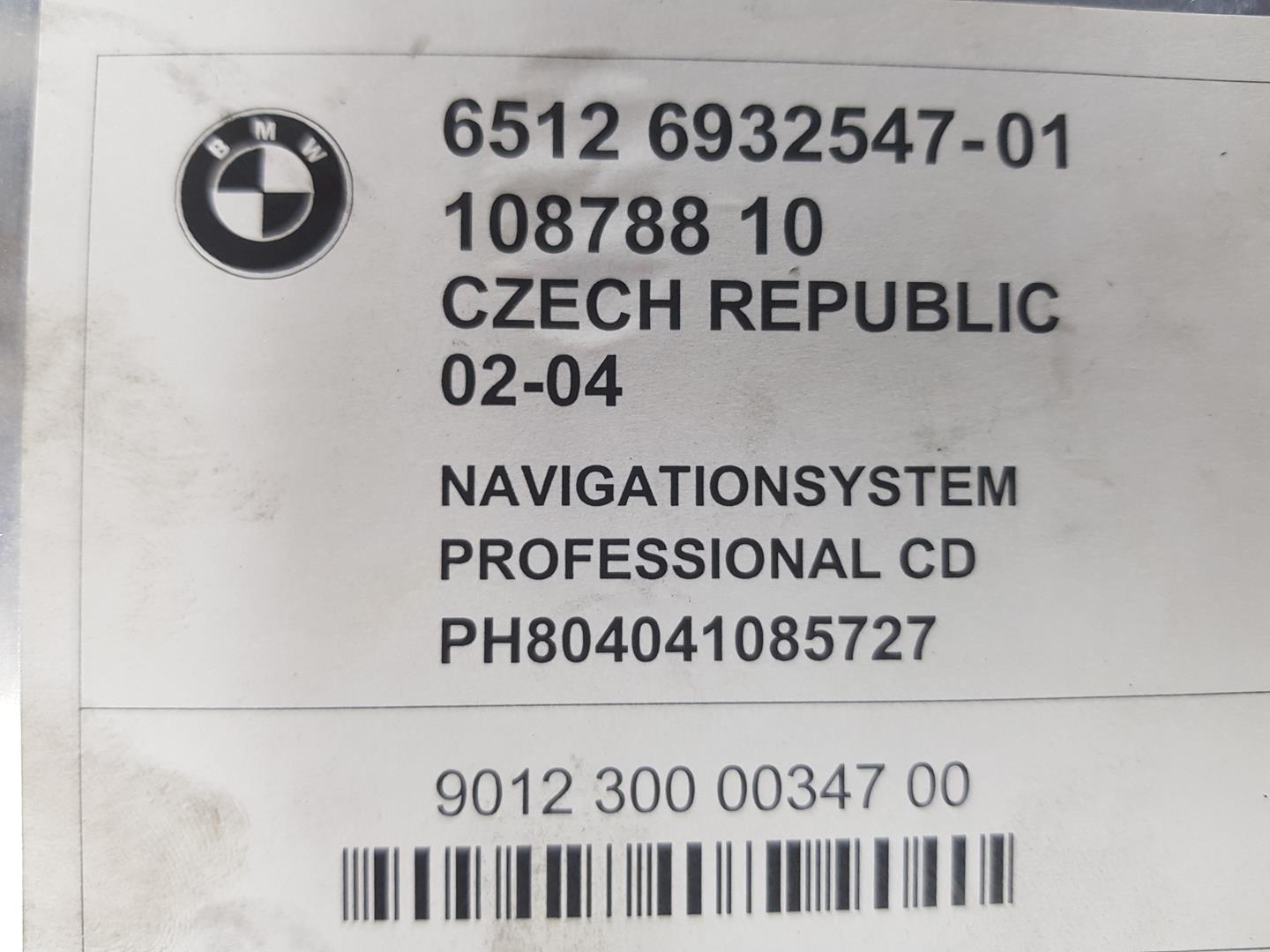 BMW X3 E83 (2003-2010) Muzikos grotuvas su navigacija 65126932547, 6932547 24219363