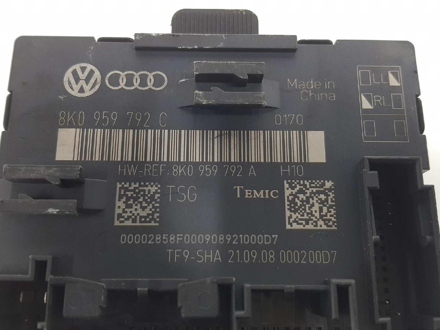 AUDI A5 8T (2007-2016) Άλλες Μονάδες Ελέγχου 8K0959792A,8K0959792A 19712660