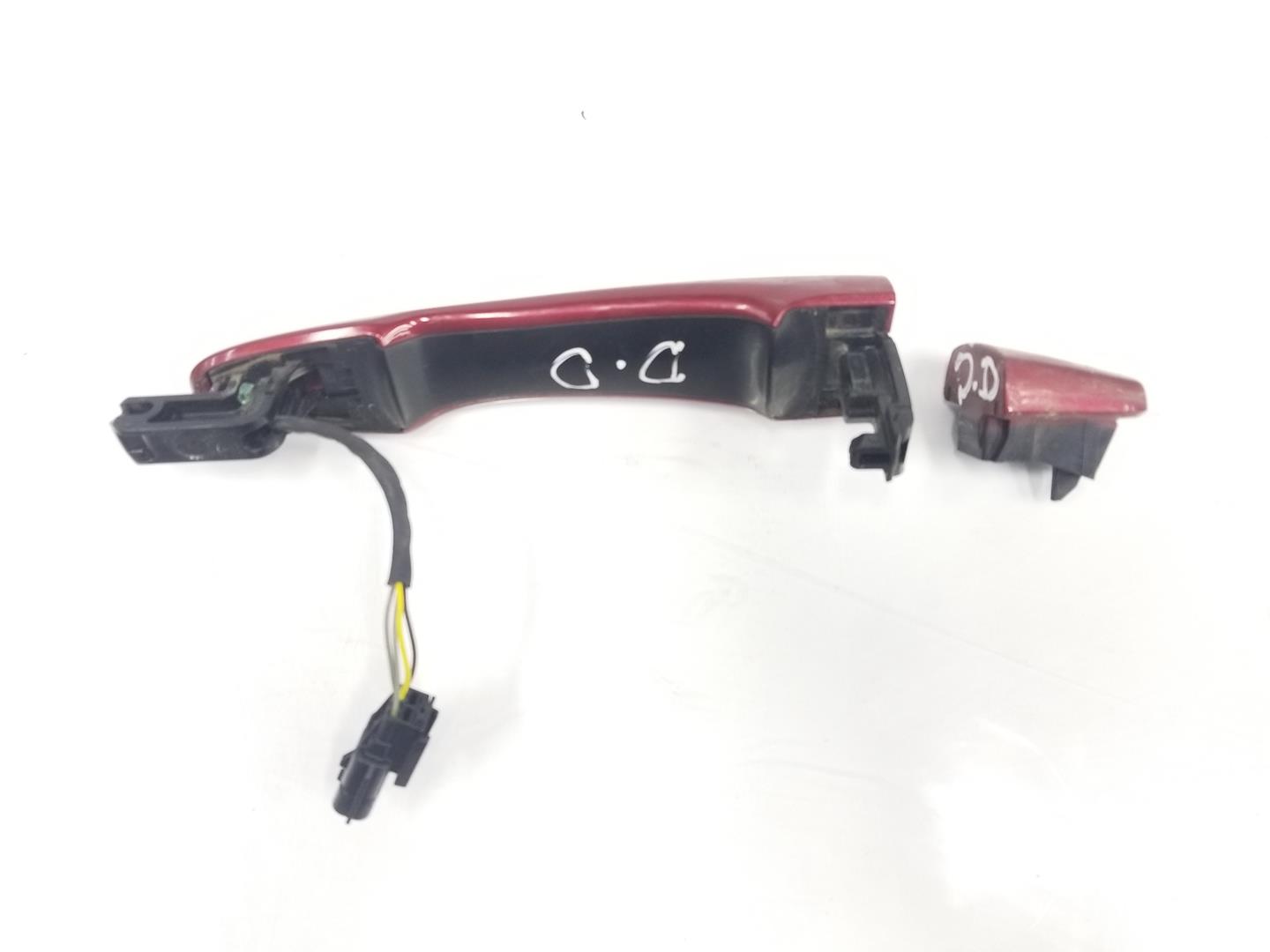 NISSAN Qashqai 2 generation (2013-2023) Rear right door outer handle 806404EA0B, 806404EA0B, COLORROJONAJ 19763822