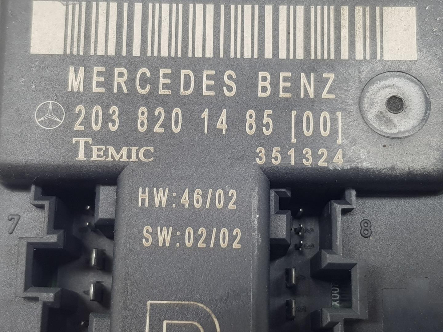 MERCEDES-BENZ C-Class W203/S203/CL203 (2000-2008) Другие блоки управления A2038201485, A2038201485 20613439
