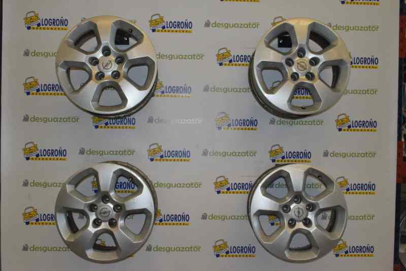 OPEL Astra J (2009-2020) Колесо JUEGO4LLANTAS,ORIGINALES,16PULGADAS 25706463