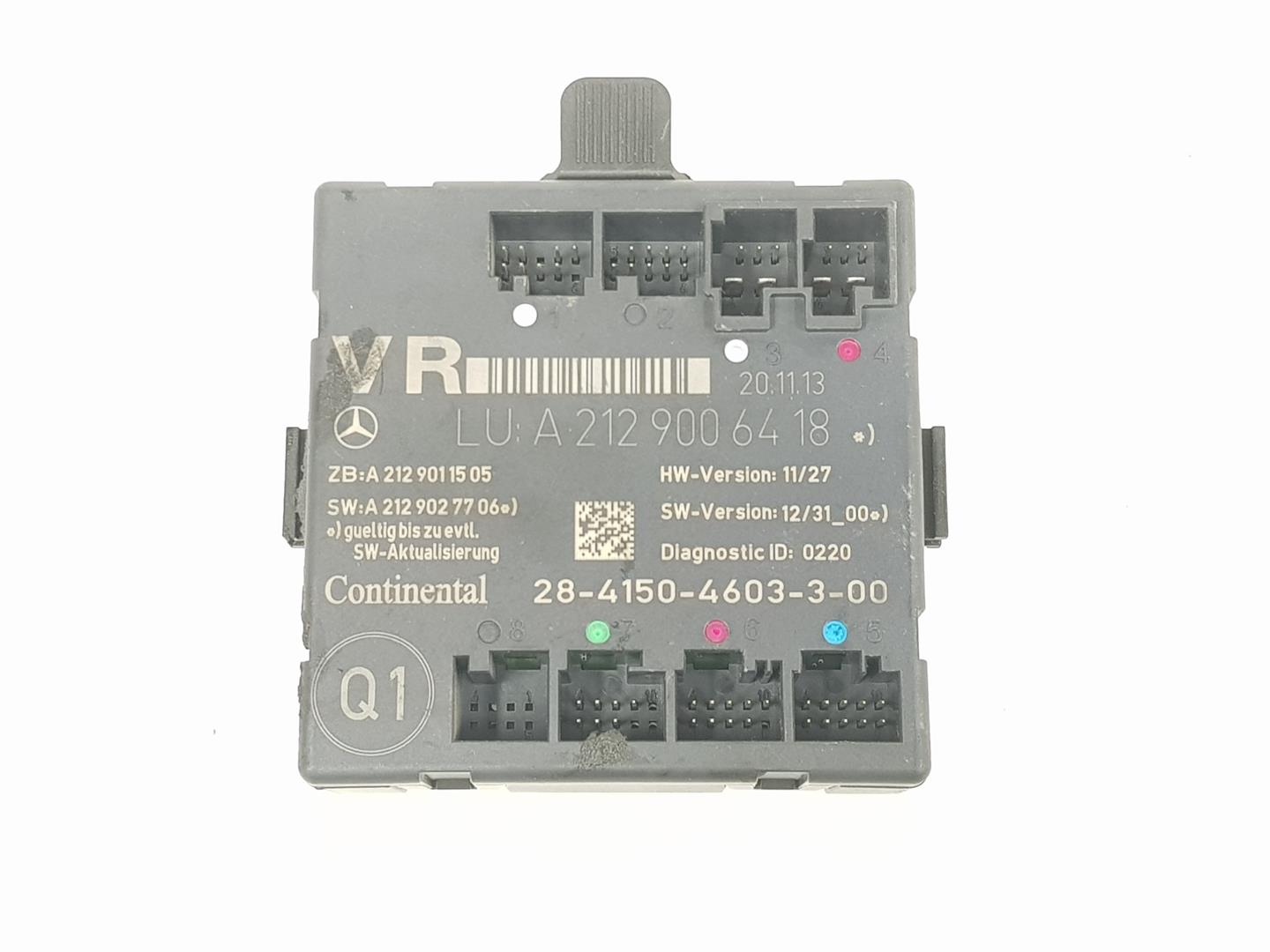 MERCEDES-BENZ E-Class W212/S212/C207/A207 (2009-2016) Other Control Units A2129006418,2129006418,DELANTERADERECHA 19779413