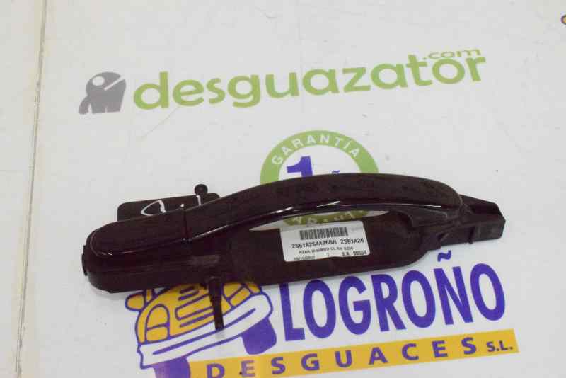 FORD Fiesta 5 generation (2001-2010) Rear right door outer handle 1521067,5S6YB22404CDXWAA,COLORNEGRO 19583022