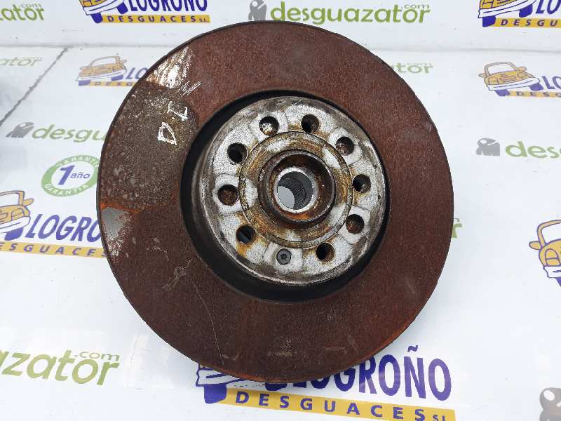 SEAT Altea 1 generation (2004-2013) Ступица передняя левая 1K0407255N,1K0407255N 19573020