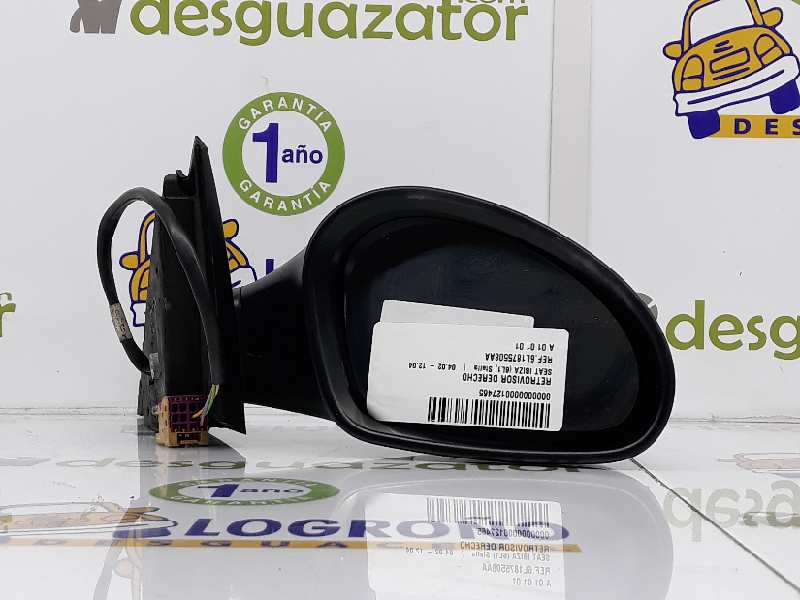 SEAT Ibiza 3 generation (2002-2008) Right Side Wing Mirror 6L1857508AA,6L1857508AA,2222DL 26353310