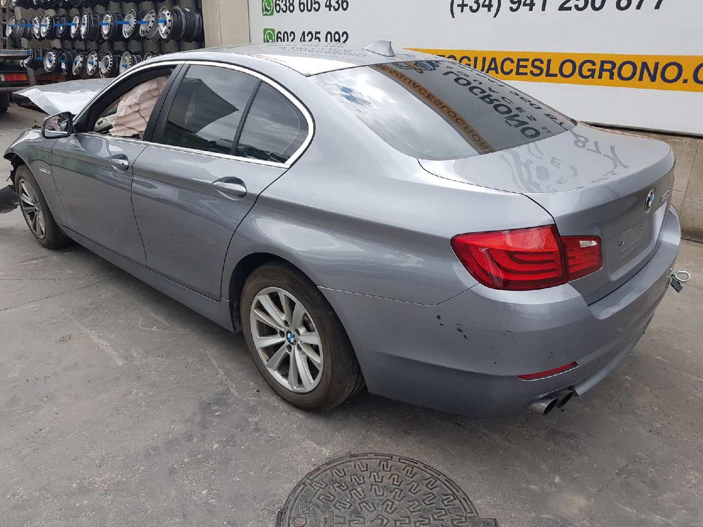 BMW 5 Series F10/F11 (2009-2017) Galinis dešinys saugos diržas 72119163240, 72119163240, GRIS 19677522