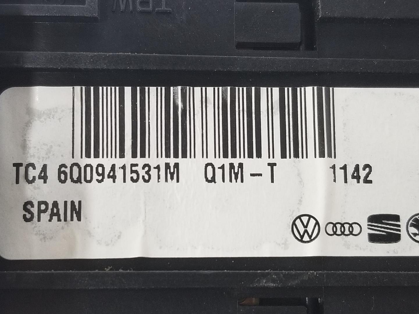 VOLKSWAGEN Transporter T5 (2003-2015) Unité de commande de commutateur de phare 6Q0941531M, 6Q0941531M 19764513