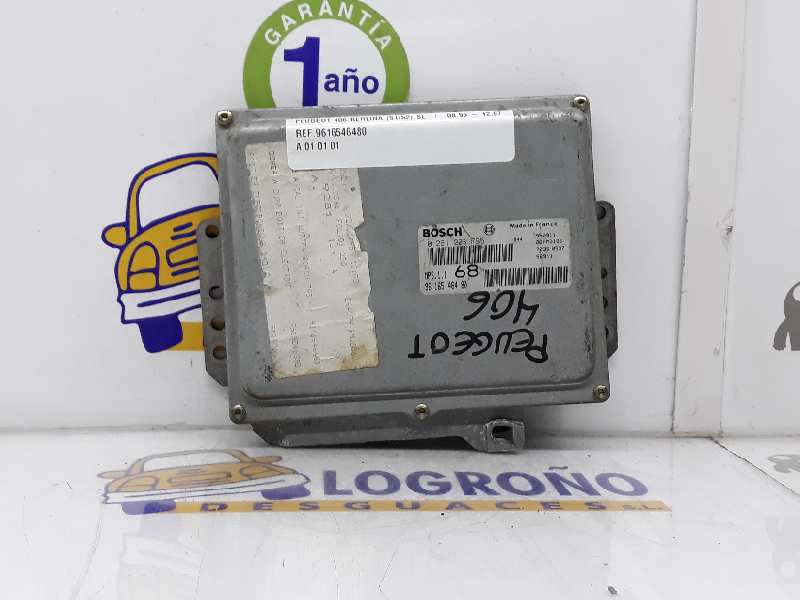 PEUGEOT 406 1 generation (1995-2004) Блок керування двигуном ECU 9616546480,0261203795,MP51.1 19558336