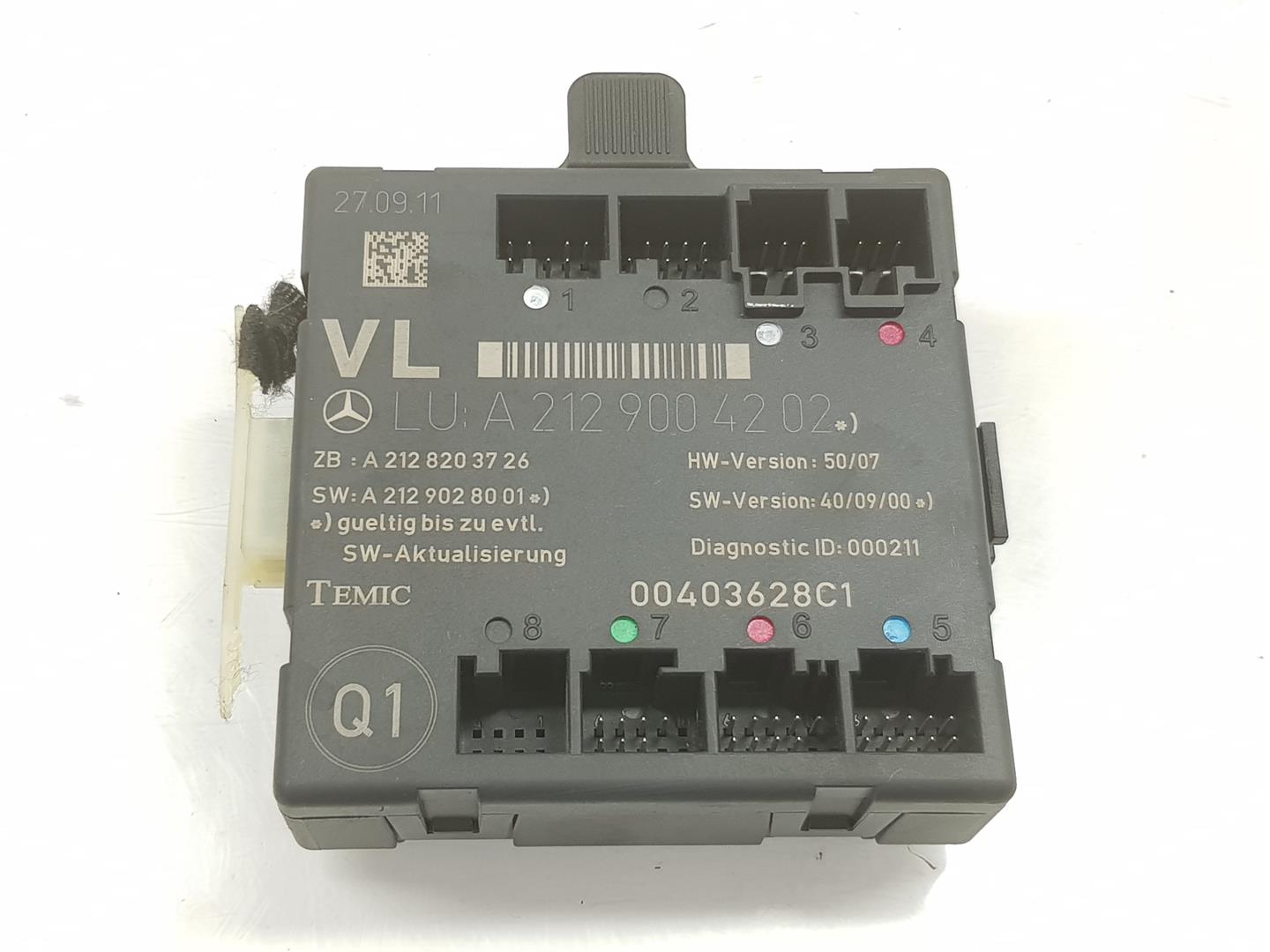 MERCEDES-BENZ C-Class W204/S204/C204 (2004-2015) Other Control Units A2129004202, A2129004202 24190327