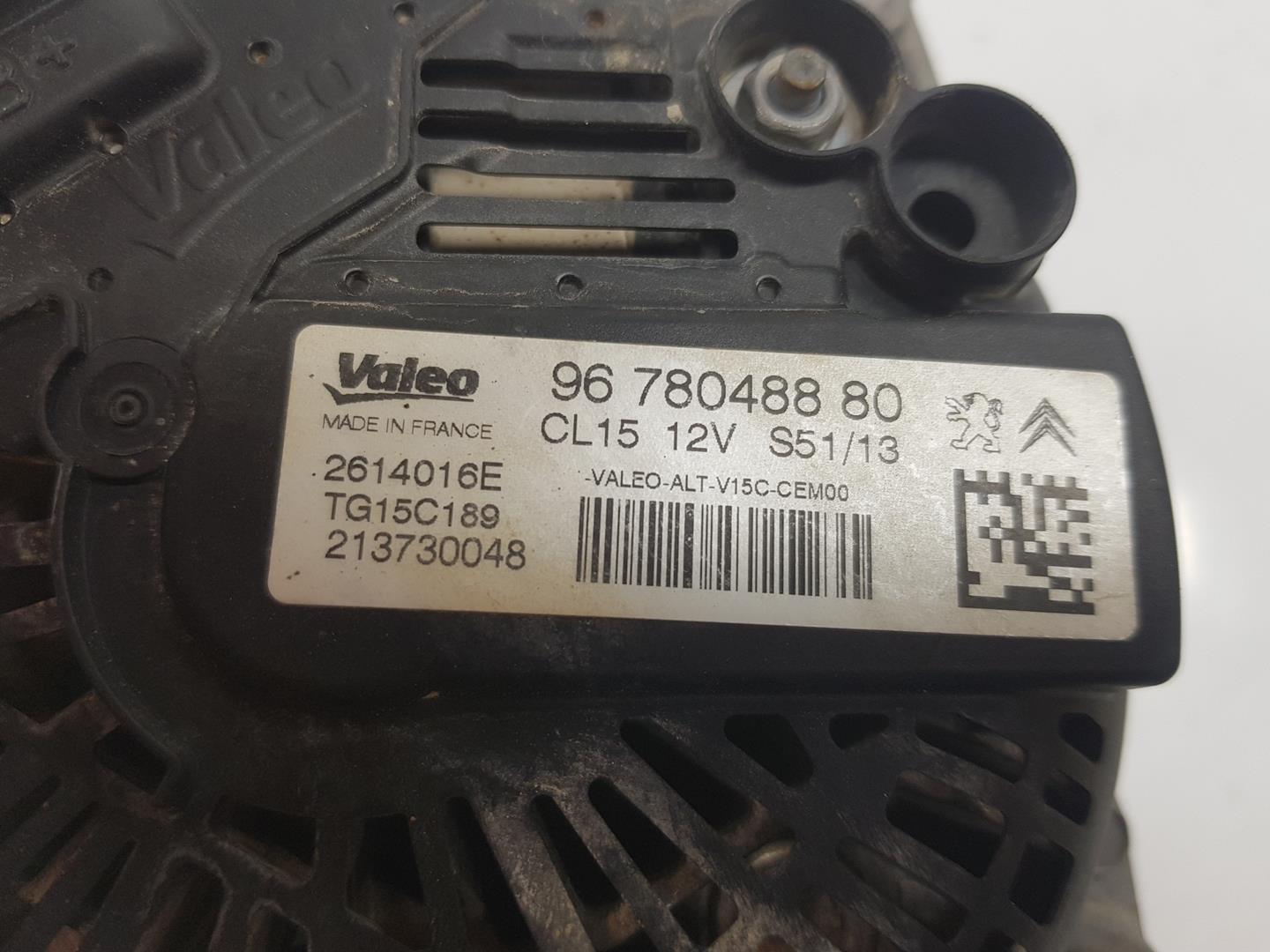 PEUGEOT Partner 2 generation (2008-2023) Alternator 9678048880 19850971