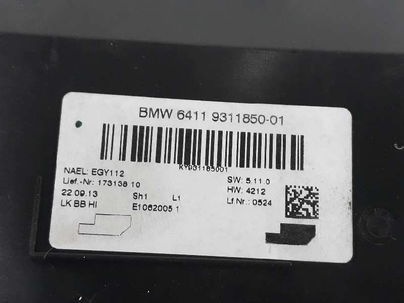 BMW 3 Series F30/F31 (2011-2020) Muut ohjausyksiköt 64119311850, 64119311850 24068592