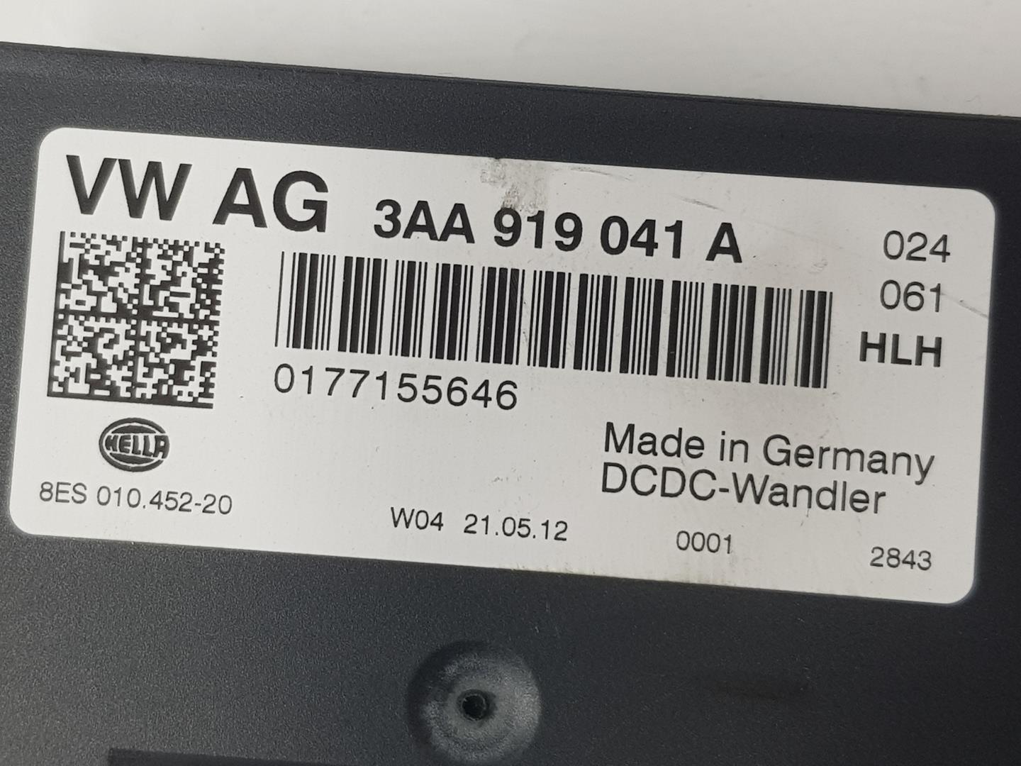 VOLKSWAGEN Tiguan 1 generation (2007-2017) Kiti valdymo blokai 3AA919041A, 3AA919041A 19918180