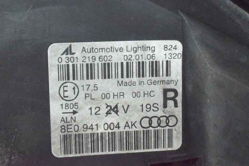 AUDI A4 B7/8E (2004-2008) Oikea etuvalo 8E0941004AJ, 8E0941004AK, 0301219602 23777332