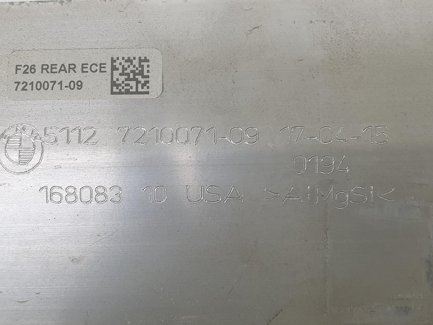 BMW X4 F26 (2014-2018) Rear Crash Reinforcement  Bar 51127210071, 51127210071 24153139