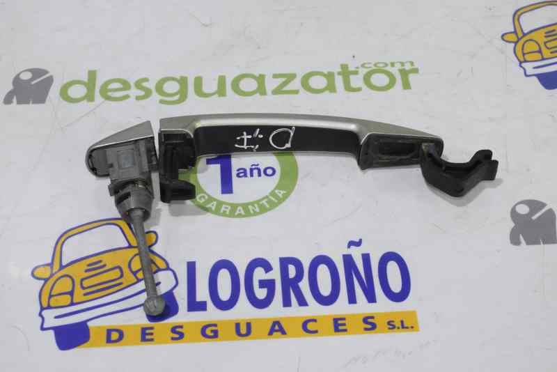 PEUGEOT 207 1 generation (2006-2009) Front Left Door Exterior Handle 9101GH,9101GH,GRIS 19569457