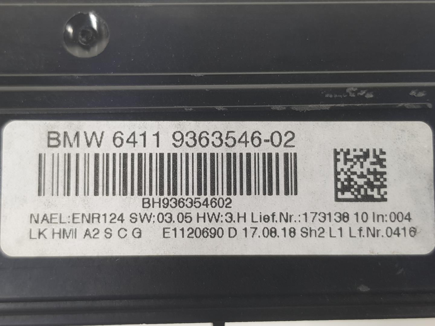 BMW 2 Series F22/F23 (2013-2020) Pегулятор климы 9363546, 64119363546, 1141CB 24245568