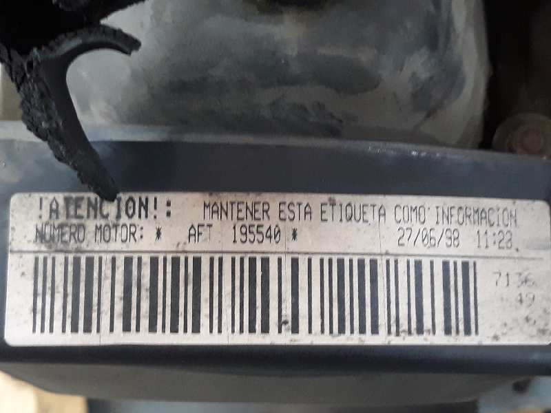 SEAT Cordoba 1 generation (1993-2003) Motor AFT,050100103CX 19549829