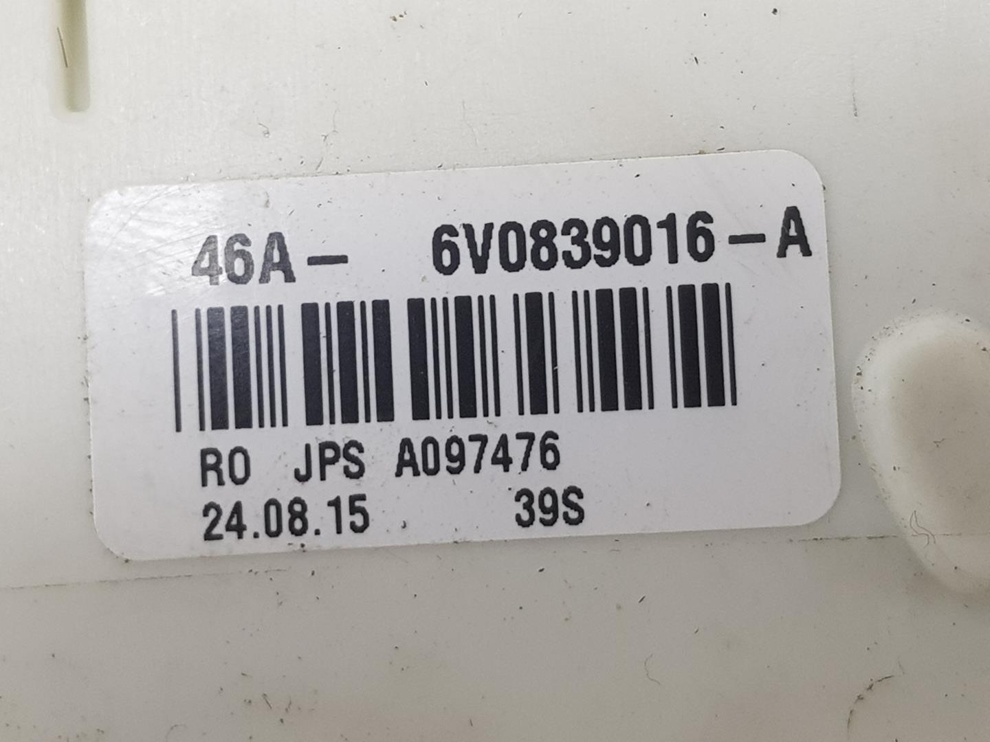 SKODA Fabia 3 generation (2014-2021) Încuietoare ușa spate dreapta 5G4839016D, 5G4839016D, 1141CB2222DL 24174596