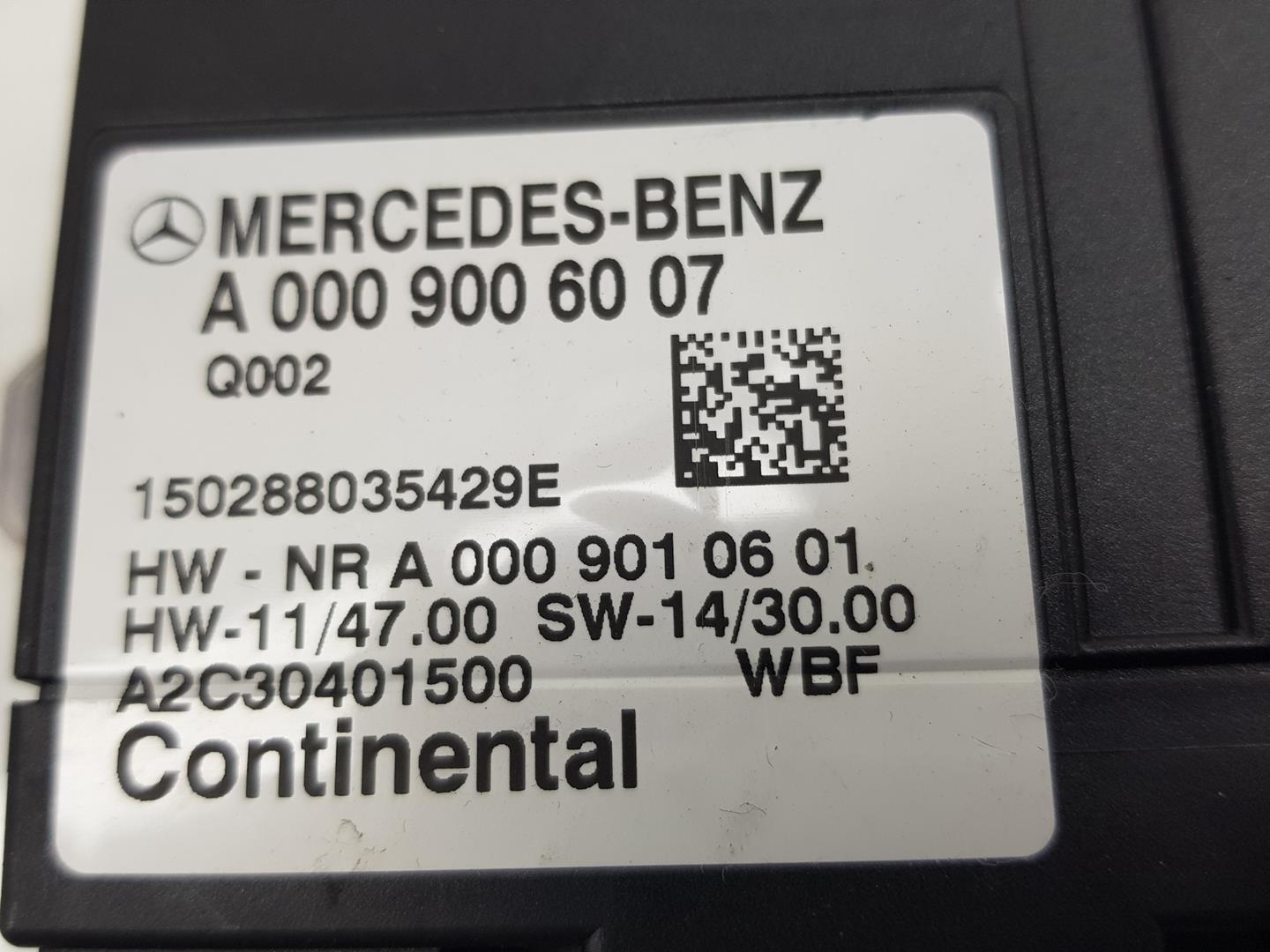 MERCEDES-BENZ C-Class W205/S205/C205 (2014-2023) Other Control Units A0009006007, A0009006007 25100106