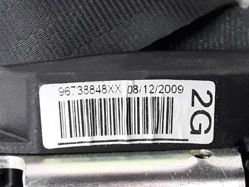 PEUGEOT 207 1 generation (2006-2009) Bal hátsó biztonsági öv 96738848XX,8975Z7 19693954