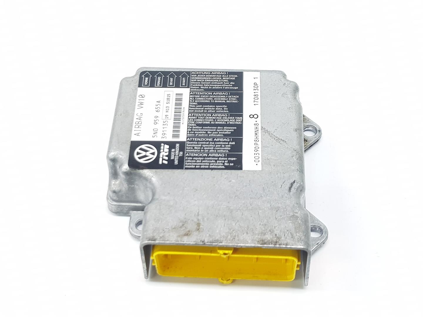 VOLKSWAGEN Passat B6 (2005-2010) SRS Control Unit 5N0959655A, 5N0959655A 19870476