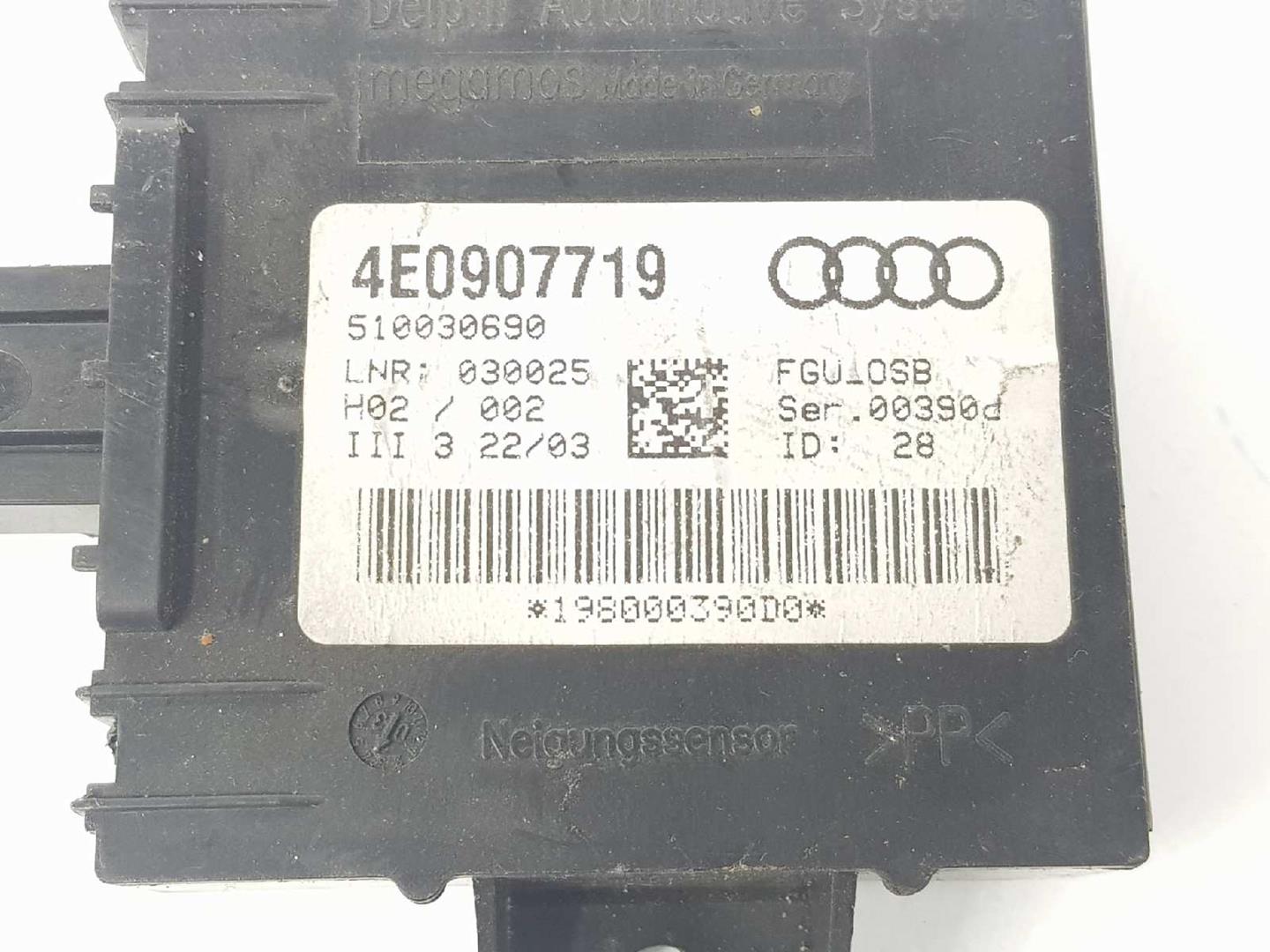 AUDI A8 D3/4E (2002-2010) Other Control Units 4E0907719,4E0907719 24119459